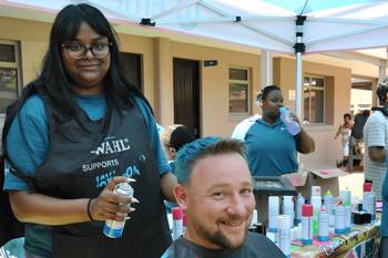 Emeris Students Support CANSA Shavathon and Donor Drive
